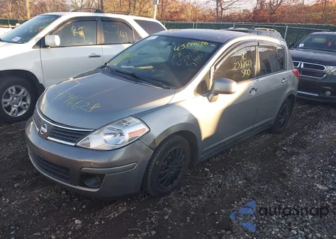 2007 Nissan Versa 1.8S z USA, uszkodzony, nr VIN 3N1BC13E17L422873